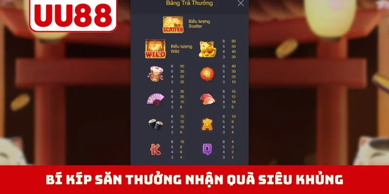 Bí kíp săn thưởng nhận quà siêu khủng