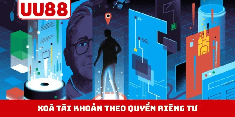 Xoá tài khoản theo quyền riêng tư